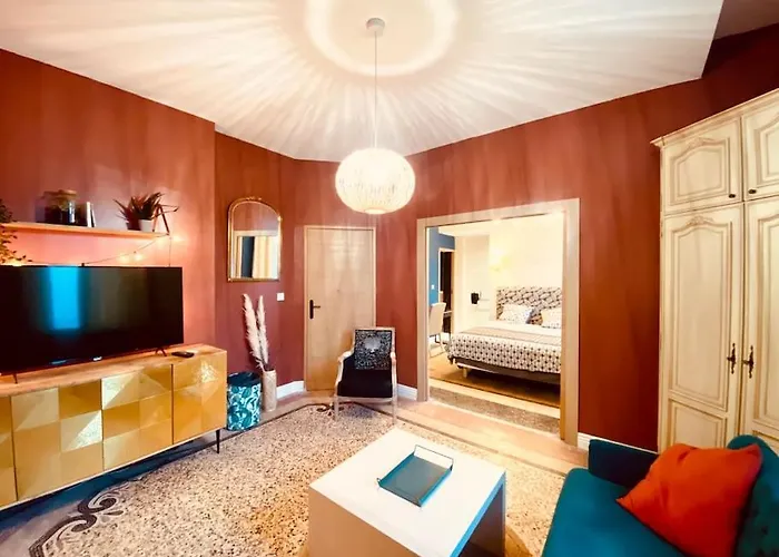 Lägenhet La 2 Pieces Lit Queen Size Entree Privee Nîmes